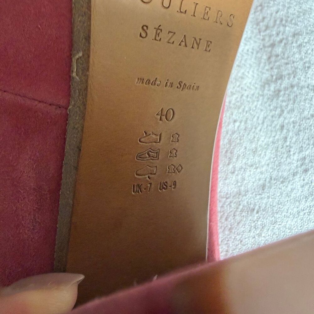 Sezane Alice High Heels 40 Peony - Picture 9 of 10